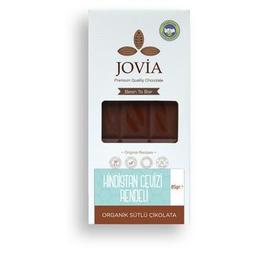JOVİA Organik Çikolata - Sütlü Hindistan Cevizi Rendeli 85g