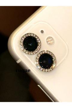 İphone 11/12/12mini Taşlı 2adet Silver Renkli Taşlı Kamera Lens Koruyucu Ve Camı Koruyucu