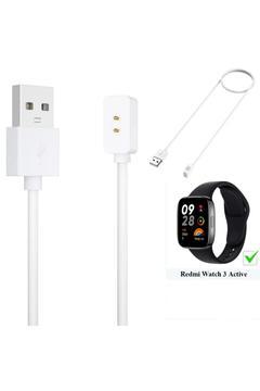 Xiaomi Redmi Watch 3 Active Uyumlu Yüksek Kalite Usb Şarj Cihazı Aleti Kablosu