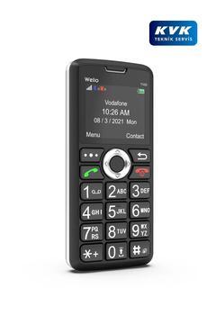 Wkey T100 Tuşlu Cep Telefonu Kamerasız Asker Telefonu Yaşlı Cep Telefonu (KVK GARANTİLİ)