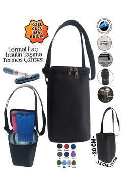 İlaç İnsülin Taşıma Termal Termos Çantası Ayarlı Omuz Askılı