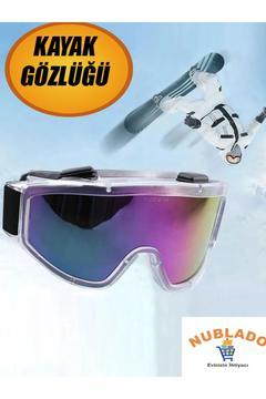 Kayak Gözlüğü Offroad Antifog Ventilli  Korumalı Güneş Kar Gözlük Gökkuşağı Snowboard Glasses Sporu