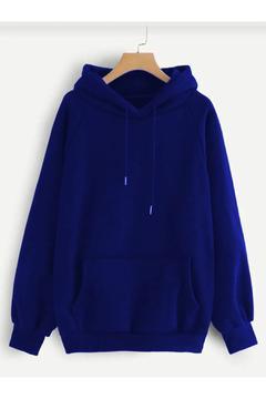 Siyah Unisex Kapşonlu Sweet