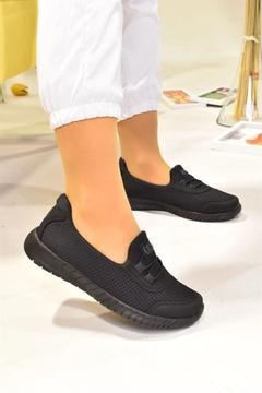 Bağsız Kolay Giyim Ultra Hafif Taban Kadın Günlük Yürüyüş Aqua Spor Ayakkabı ( Geniş Kalıb )