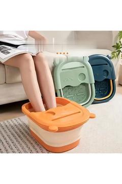 Masajlı Katlanır Ayak Bakım Leğeni Katlanır Pedikür Leğeni Ayak Yıkama Leğeni Katlanır Kova