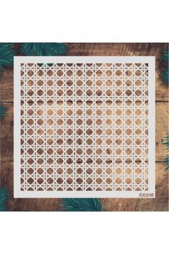 Stencil Tasarım Ge090 Hazeran Deseni Boyama Şablonu - Dekoratif Duvar Ve Eşya Boyama Şablonları