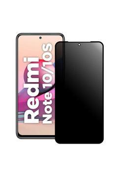 Xiaomi Redmi Note 10s - Uyumlu Privacy HAYALET- Gizli-Temperli Cam Ekran Koruyucu-Anti Static ESD HD