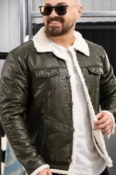 İçi kürklü erkek suni deri