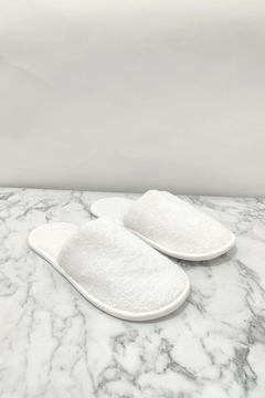 Pamuklu Banyo Ve Ev Terliği Havlu Terlik Otel,Spa,Ev Terliği