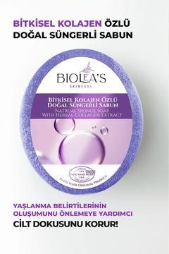 Kolajen Özlü Doğal Süngerli Sabun 130 gr