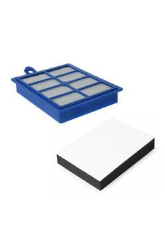 Electrolux Ultraflex EUFC8ALRGY Uyumlu Süpürge Hepa Filtre ve Sünger Filtre