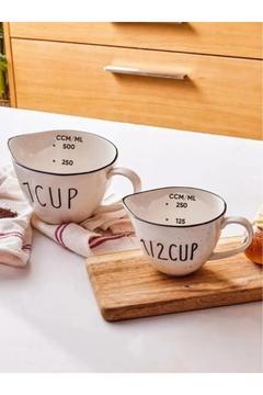 Cube 2'li Ölçü Bardağı Seti 2 Adet 250/500ml Ölçü Kabı/Kasesi