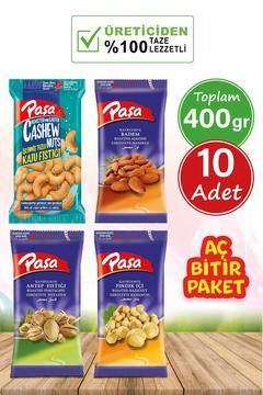 Paşa Karışık 40 gr X 10 Adet (NATUREL 1. KALİTE)