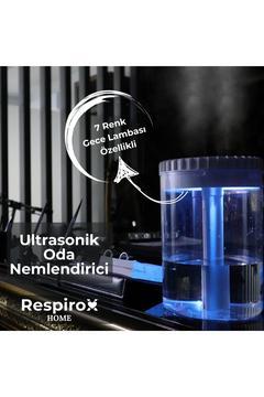HOME RH-ON01, 4 Litre Ultrasonik Oda Nemlendirici, 3 Modlu, Ultra Sessiz, Gece Lambası 7 Renk Işık