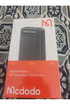 MCDODO 20000 MAH DİJİTAL EKRANLI POWERBANK SİYAH
