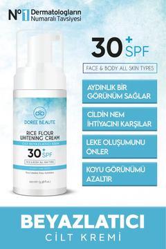 Cilt Beyazlatıcı Aydınlatıcı Leke Karşıtı Bakım Kremi 30 Spf 100 ml