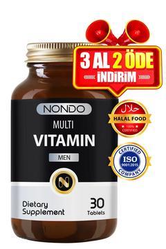 Multivitamin Men 30 Tablet ( Multimen Panax Ginseng Saw Palmetto Vitamin Kompleks )