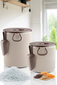 2 Adet Toz Ve Tablet Deterjan Saklama Kutusu Deterjan Saklama Kabı