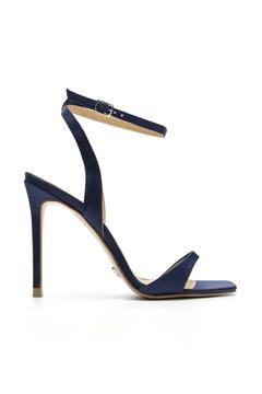 Jabotter Lesley Saten İnce Topuklu Ayakkabı - Beyaz