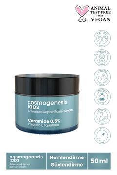 Bariyer Güçlendirici Krem 50ml - Nemlendirici, Yatıştırıcı Su Bazlı Vegan (PREBİYOTİK - SQUALENE)