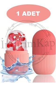 Buz Küpü Rulo Yüz, Gözler ve Boyun Masajı Cilt Bakımı, Göz Torbalarını Giderme Silikon Buz Kalıbı