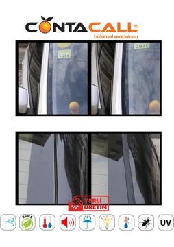 Contacall Üniversal Oto Kenar Fitilleri,ön Cam,arka Cam ve Sunroof Fitili 5 Metre Uzunluk Tavan Cita Fitili Oluk