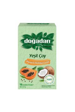 DOĞADAN YEŞİL ÇAY PAPAYA- HİNDİSTAN CEVİZLİ*12