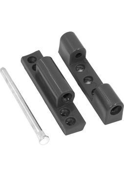 Process Pvc Pimapen Kapı Pencere Menteşesi Plastik Kaplamalı Içi Demirli  90 mm Antrasit Gri