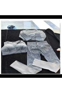 Pilates Yoga Fitness Spor Tayt Takım 3 Lü