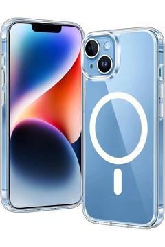 Iphone 13 Uyumlu Gerçek Magsafe Özellikli Sert Şeffaf Kılıf