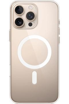 (MAGSAFE KILIF) Iphone 16 Pro Max Için Magsafe Özellikli Şeffaf Kılıf Wireless Silikon Kılıf