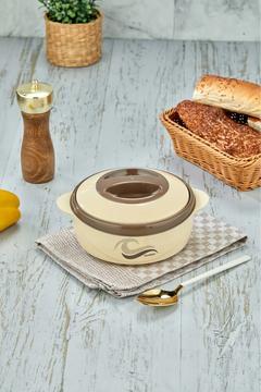 Lüx 1 Litre Orta Boy Çelik Hazneli Tencere Yemek Termosu