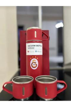 Taraftar Vacuum Termos 3'lü set 12 Saat sıcak 12 saat soğuk Tutma Özelikli paslanmaz çelik