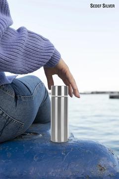 304 Paslanmaz Çelik Çift Katman 150 Ml Cep Tipi Mini Ufak Termos 523