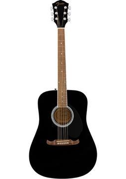 Fender FA-125 Dreadnought Ceviz Klavye Black Akustik Gitar