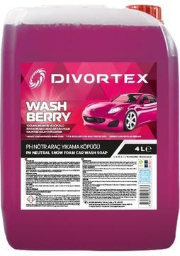 Divortex WashBerry Ph Nötr Oto Şampuanı 4 Litre
