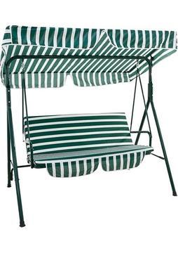 Ege Gölgelikli Bahçe Balkon Teras Salıncak Yeşil