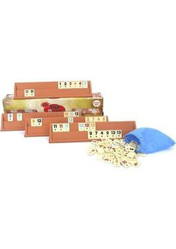 Eser Dayan Okey Melamin (Kemik) Taşlı Büyük Boy Okey Takımı