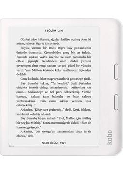 Kobo Libra2 E-Rdr Beyaz N418