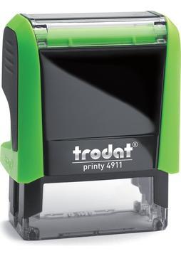 Trodat 4911 Isim-Ünvan-Makam-Öğretmen-Doktor-Hemşire-Firma Kaşesi Yeşil