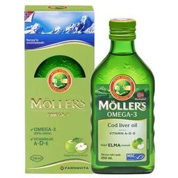 Möllers Omega 3 Elma Aromalı Balık Yağı 250 ml