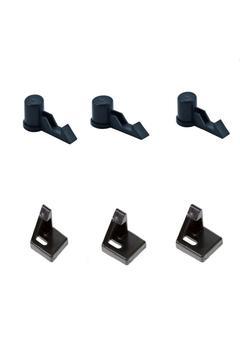 AIR POWER P 1250 UYUMLU KURU ELEKTRİKLİ SÜPÜRGE 3 Takım = 6 Adet Pratik Elektrikli Süpürge Mandalı