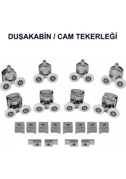 Duşakabin Tekerleği Cam Kabinler İçin 8 Adet
