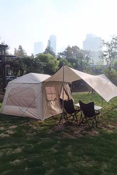 6 Kişilik 4 Mevsim Şişme Kamp Çadırı 220x260 Pompalı Set