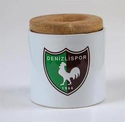 Porselen küllük- Denizlispor ahsap desenli
