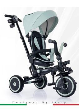 Prego Happy Dino Plus 360° Dönebilen Koltuklu Tamamen Katlanabilir Çocuk Bisikleti