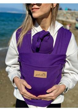 Kubbe Anakucağı Cepli Bebek Taşıma Şalı, Bebek Askısı Sling