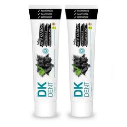 AKTİF KARBON FLORURSÜZ DİŞ MACUNU 75 ML 2'Lİ SET
