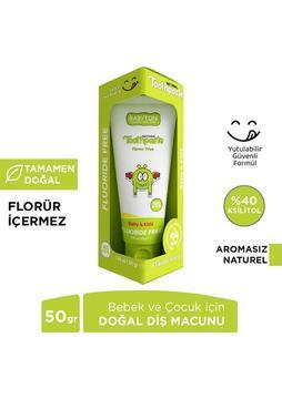 Babyton Aromasız Doğal Diş Macunu Florürsüz 50 gr