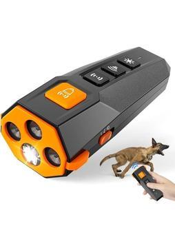 TIZE LED Işıklı Ultrasonik Köpek Eğitici ve Kovucu Cihaz Şarj Edilebilir (Usb-C Kablo Dahildir)